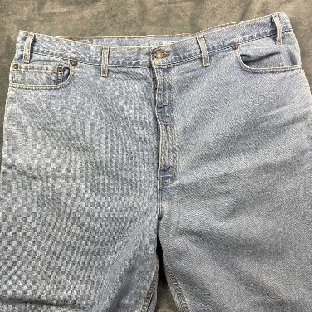 VTG Levis 540 Signature Relaxed Denim Jeans 90s Brown Tab Mens 48 X 32